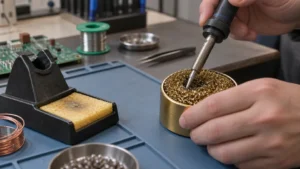 How to Clean a Soldering Iron Tip